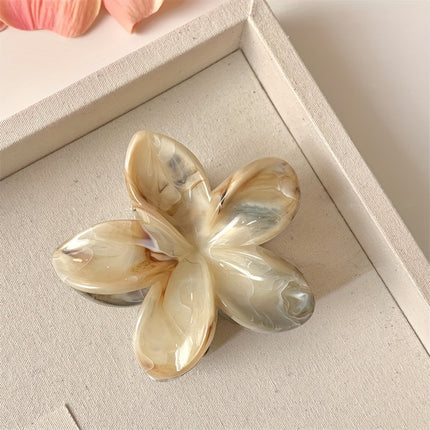 Tie-Dye Flower Hair Clips Set