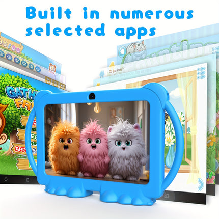 Kids' Android 12 Tablet with Parental Controls & Case