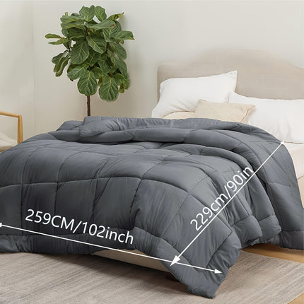All-Season Soft & Cozy Quilted Comforter Insert