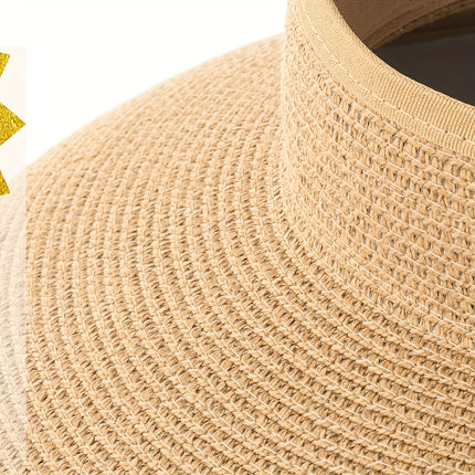Wide Brim Sun Visor Hat