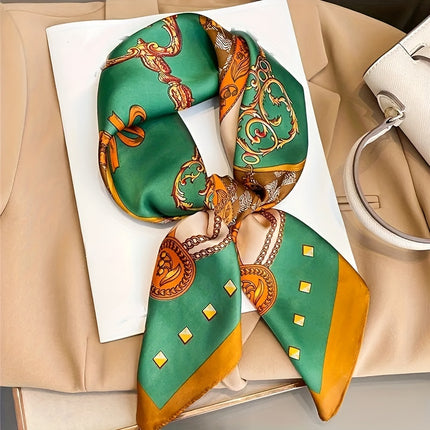 Luxurious Baroque Print Scarf