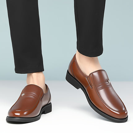 Men’s Genuine Leather Slip-On Loafers