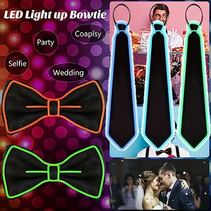 LED Light Up Necktie for Men