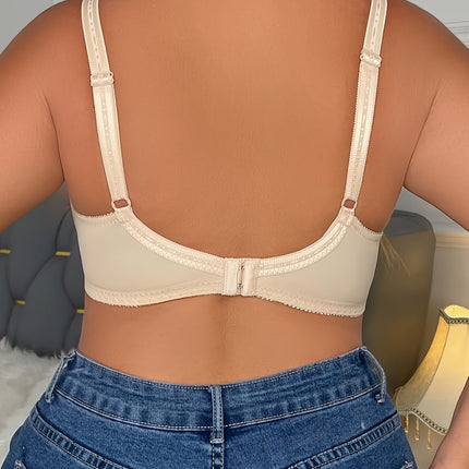 Plus Size Lace Comfort Bra