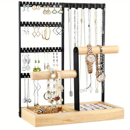 Metal Desktop Jewelry Rack