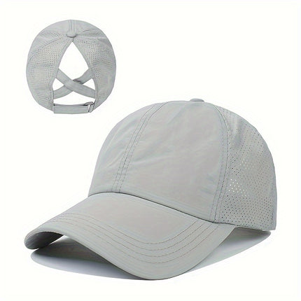 Ponytail Trucker Baseball Cap