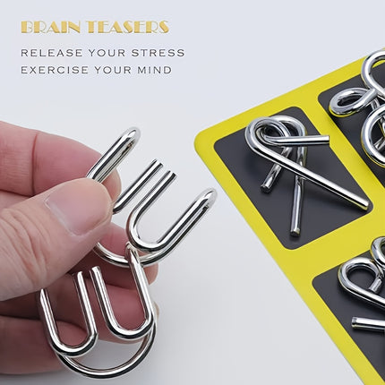 Metal Puzzle Set – Unlock the Magic Challenge Game