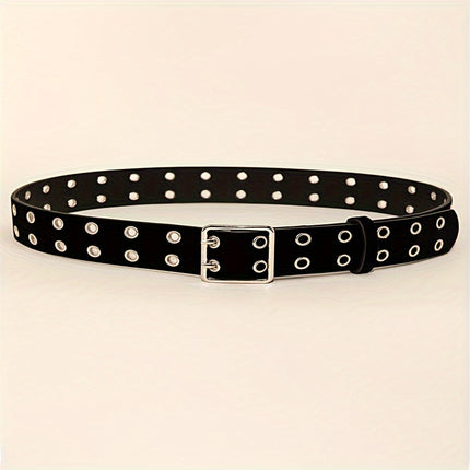 Casual Style Square Buckle Belt