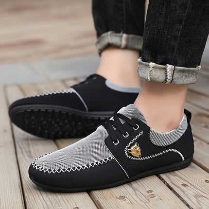 Men’s Color Block Business Shoes