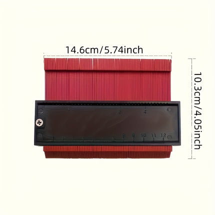 Adjustable Contour Gauge Profile Tool