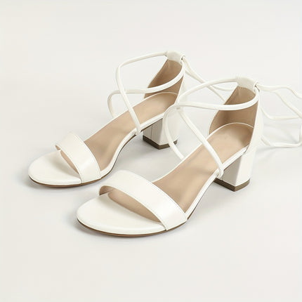 Stylish Adjustable Strap Heels