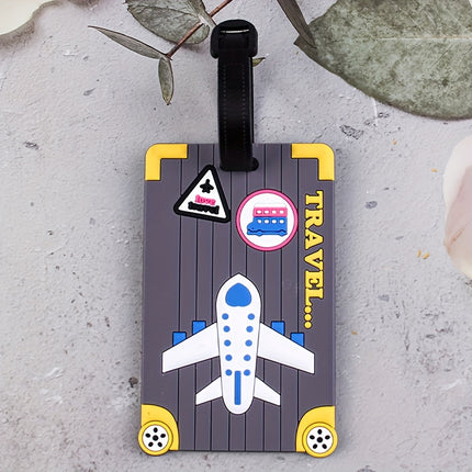 3-Piece Creative Luggage Tag Set
