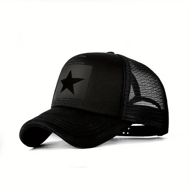 Summer Pentagram Mesh Baseball Cap
