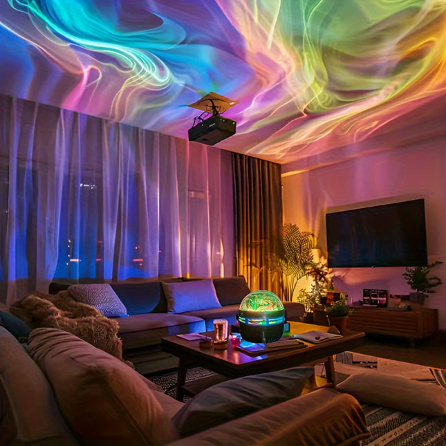 Aurora Galaxy Projector – Transform Your Space - Monti Bargains