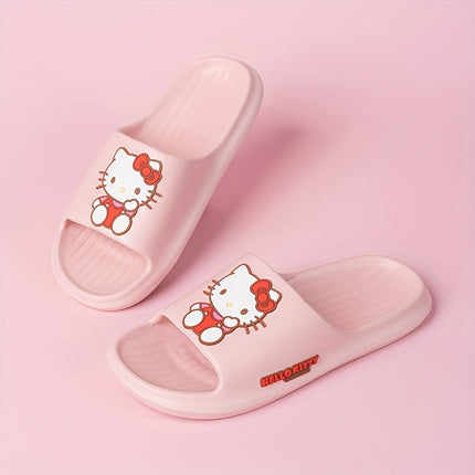 Hello Kitty Casual Slippers: Cute, Anti-Slip & Versatile