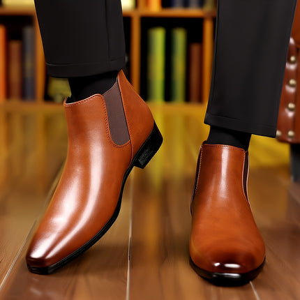 Trendy Pointed Toe Chelsea Boots