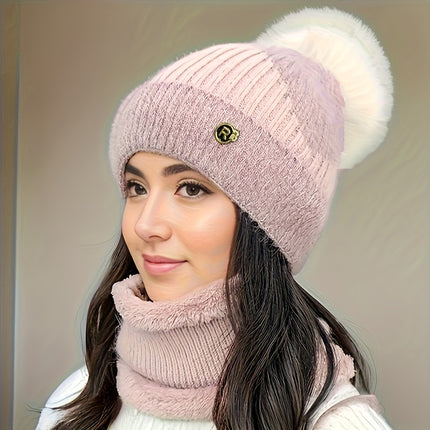 Winter Chic Beanie & Scarf Set