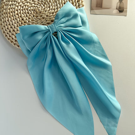 Elegant Retro Ribbon Bow Barrettes