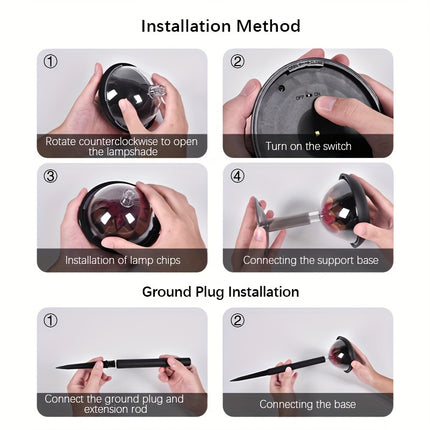 Solar Outdoor Lights – Elegant, Auto-On Garden Illumination