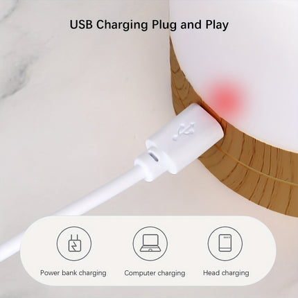 Shenzhi Tech LED Touch Night Lamp - Color-Changing Mood Light