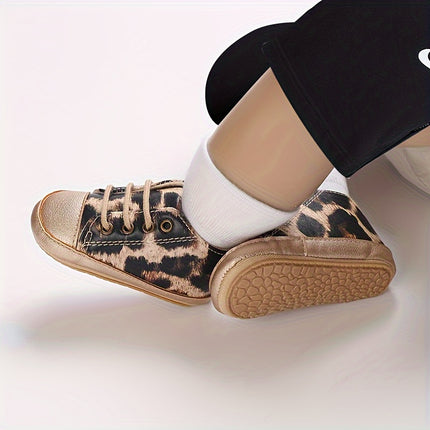 Baby Girls' Leopard Print Sneakers