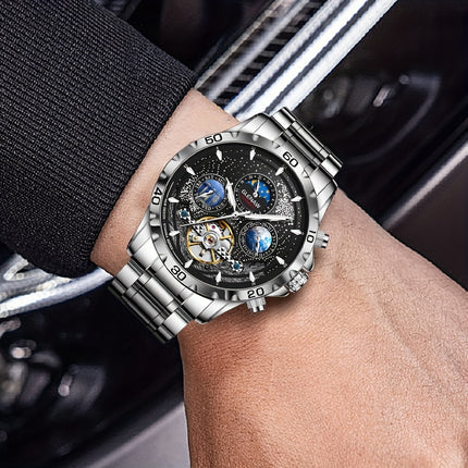 Starry Sky Multifunctional Mechanical Watch