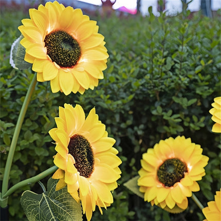 Solar Sunflower Lights - Elegant Garden Glow