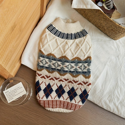 Cozy Knit Sweater for Dogs - Monti Bargains