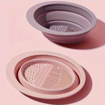 Portable Silicone Makeup Brush Cleaner