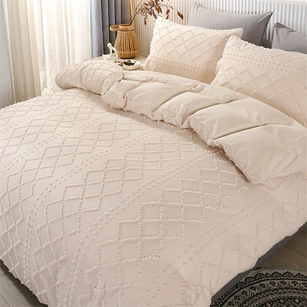 Bohemian Tufted Duvet Cover Set - Stylish & Cozy