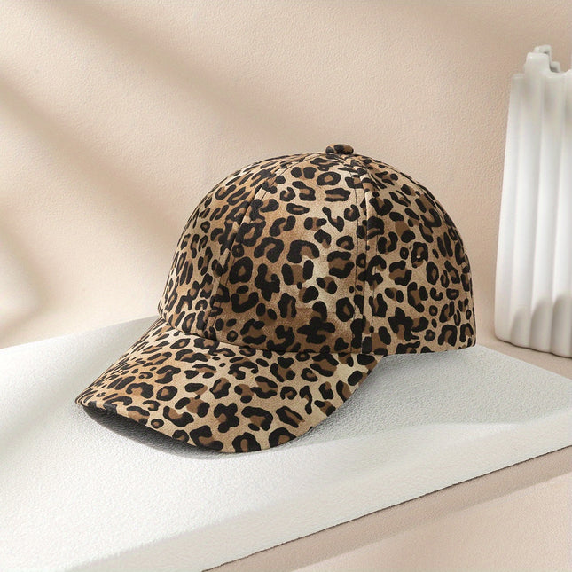 Leopard Print Baseball Cap