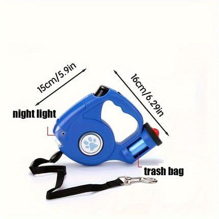 Lighted Retractable Dog Leash - Monti Bargains