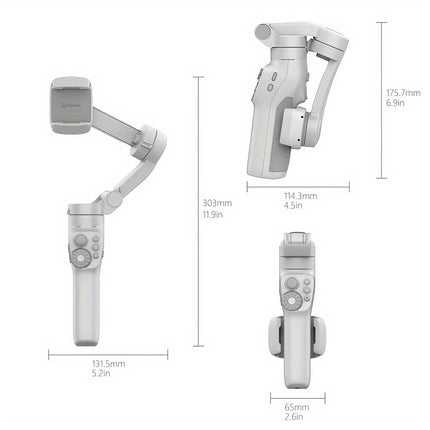 AI Tracking Mobile Stabilizer with Tripod & Extension Rod
