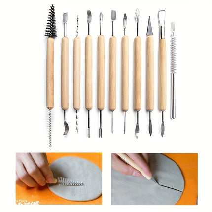 40-Piece Ceramic & Pottery Tool Set