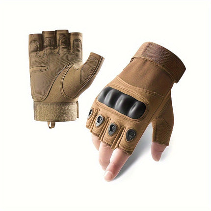 Rider’s Ultimate Half-Finger Gloves - Durable & Breathable