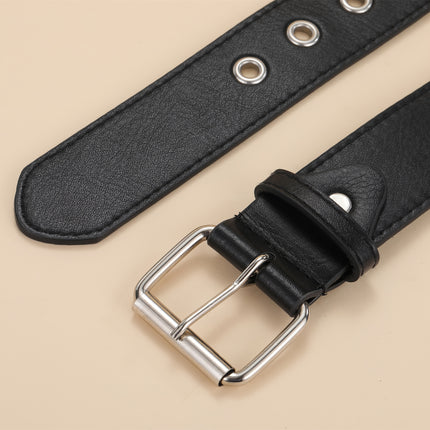 Black Punk Rock Studded Belt