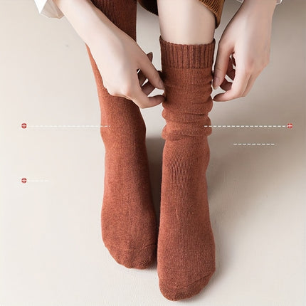 Mixed Color Winter Stockings 5-Pack