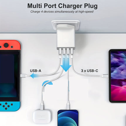 Ultimate 4-Port USB Charger - Monti Bargains