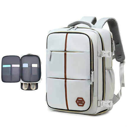 Versatile Travel Backpack with Shoe Compartment
