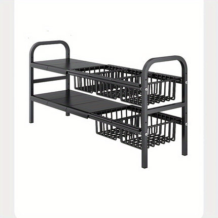 Expandable Sink Storage Rack Set