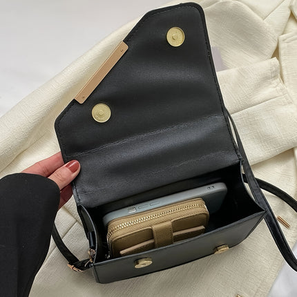 Elegant Quilted Crossbody Satchel