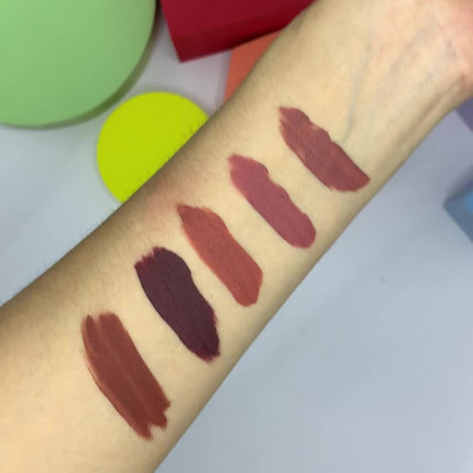 Coffee Nude Velvet Lipstick Set