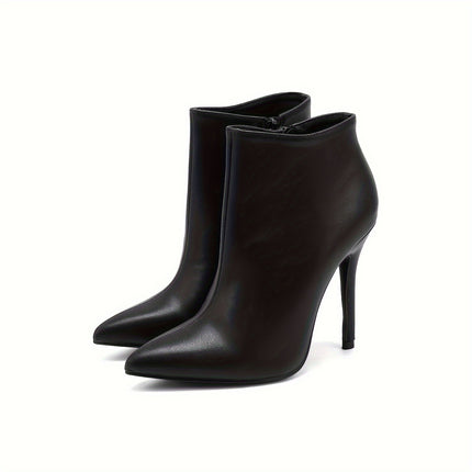 Elegant Pointed Toe Stiletto Booties