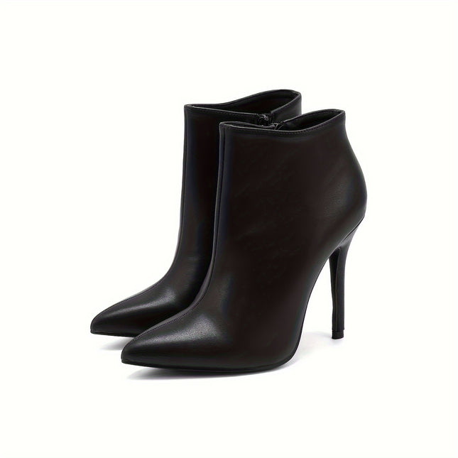 Elegant Pointed Toe Stiletto Booties