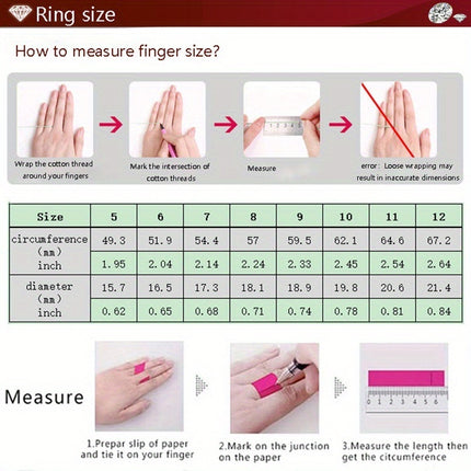 2pcs Bridal Wedding Rings Set