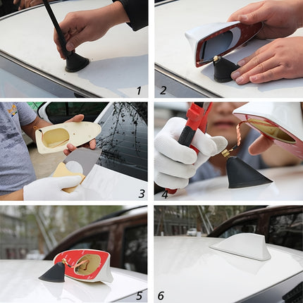 Sleek Universal Shark Fin Antenna