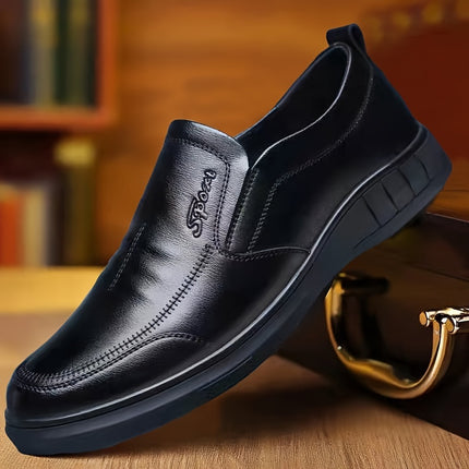 Men’s Classic Black Loafers
