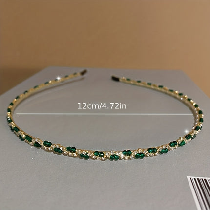Vintage Royal Rhinestone Alice Band