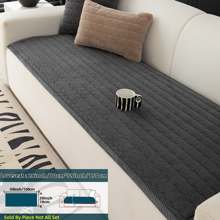 Bohemian Chic Plush Sofa Cover – Cozy, Stylish Protection