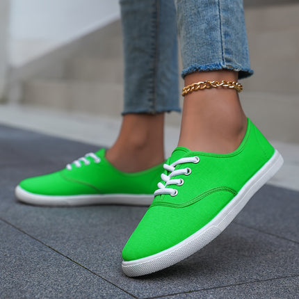 Women's Solid Color Canvas Shoes